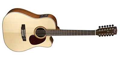 Cort MR710F-12 - Chitarra con corde in legno naturale, colore satinato