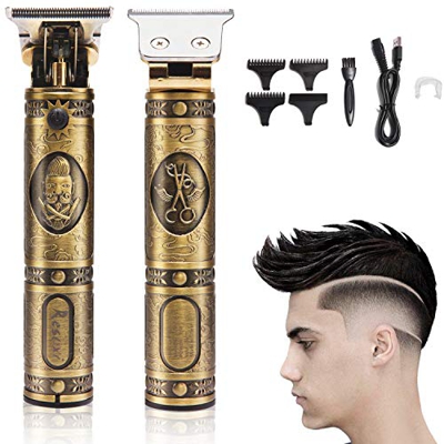 Xnuoyo professionale Tagliacapelli Uomo Tagliatrice Capelli Taglierina Barbiere Barba Elettrica Trimmer e Precisione Impermeabile con 3 Pettini per Di