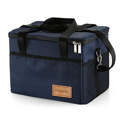 TOMSHOO Borsa Termica, Borsa Pranzo, Picnic Pieghevole Isoterma con Tracolla Grande capacit¨¤ 10/18/28/37/47L per Campeggio, Scuola, Lavoro características