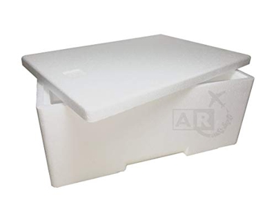 A/R SPEDIZIONI Cassa Termica in POLISTIROLO da 20 kg / 20 LT- Scatola Termica- Box Contenitore Termico per Trasporto Alimenti