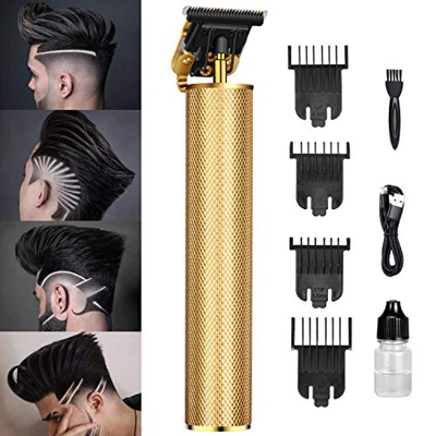 Tagliacapelli Elettrico, Tagliacapelli Uomo Pro Li Outliner Tagliacapelli Elettrico Professionale, Multifunzionale USB Ricaricabile Portatile Kit per 