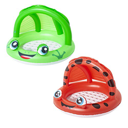 Bestway 52189 - Piscina Coccinella, Fondo Gonfiabile e Copertura, 97 x 66 cm, colori assortiti características