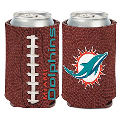 Miami Dolphins NFL Can Cooler - Raffreddamento per bottiglie, in neoprene