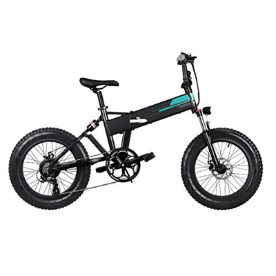 Bicicletta Elettrica, FIIDO M1 Bicicletta Elettrica Pieghevole in Alluminio da 20x4 Pollici Bicicletta Elettrica a Batteria di Grande capacità 36V 12,