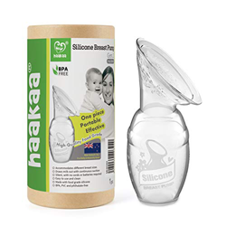 Haakaa Tiralatte Manuale - Silenzioso - Facile da Pulire - Raccolta del Latte Materno - Silicone Alimentare - Capacità: 100 ml características