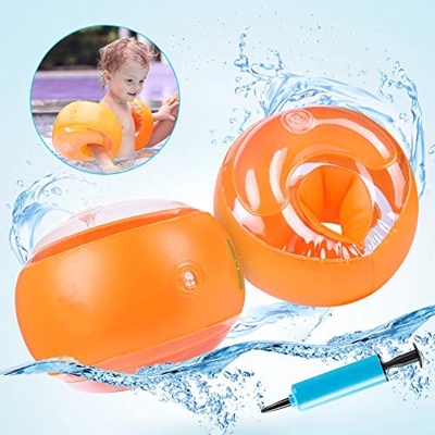 braccioli arena,braccioli bambini 1 anno,Soft Armband,Bracciali gonfiabili da Nuoto, Float Roll up Sleeves for Children,Swim - Braccioli,Anello di Nuo