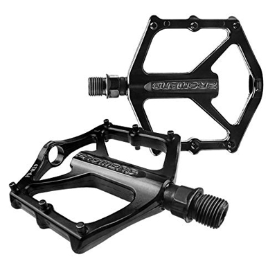 prowithlin Pedali per Bici, Pedali in Lega di Alluminio per MTB, Bici da Strada, compatibili con Bici da Città e MTB, Shimano, Hybrid | DU Cuscinetto 