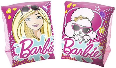 Bestway- Braccioli Barbie, 23 x 15 cm, 93203