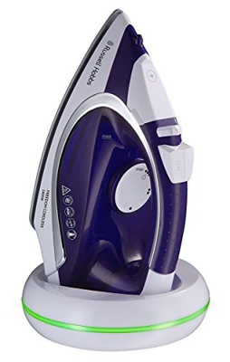 Russell Hobbs 23300-56 Ferro Stiro Cordless, 2400 W, 0.3 Litri, Ceramica, Viola/Bianco