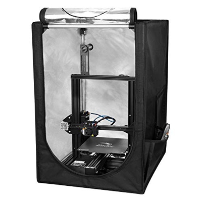 Creality - Custodia per stampante 3D, ignifuga e antipolvere, mini tenda per stampante 3D per estremità 3/estremità 3 pro/fine 5, copertura di protezi