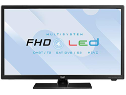 Trevi LTV 2202 SAT Televisore LED 22” con Decoder Digitale Terrestre DVBT-T2 e Satellitare DVBS-S2, HEVC 10 Bit, Presa Accendisigari 12V, Ideale per C en oferta