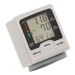 Chennie Sanguigna Pression Polso Automatico,Digitale Bracciale della Pressione Sanguigna Monitor con Ampio Display LCD características