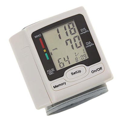 Chennie Sanguigna Pression Polso Automatico,Digitale Bracciale della Pressione Sanguigna Monitor con Ampio Display LCD