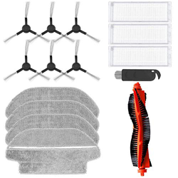 Filtro Spazzola Panno Pezzi di Ricambio Accessori Set per Robot Aspirapolvere Xiaomi Mi Robot Vacuum Mop Pro (15 pezzi) características