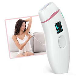 Epilatore Luce Pulsata Laser Peli con Sistema di Depilazione IPL 500,000 e 5 Livelli di Energia e 2 Modalità del'uso Perfetto per Viso/Schiena/Bikini/ en oferta