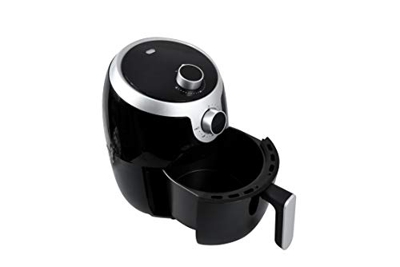 Molino Airfryer – L'originale Health Fryer (friggitrice ad aria calda, 1000 W, per 1 – 2 persone, capacità 1,8 l), certificato LFGB e FDA, senza olio,