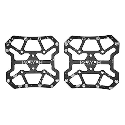 Lixada Clipless Pedale Piattaforma Antiscivolo 90 * 90mm Adattatori per MTB SPD KEO 1 Paio