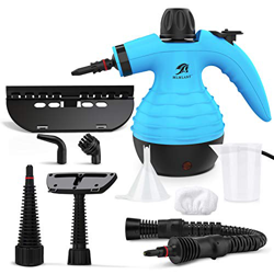 MLMLANT Pulitore a Vapore Portatile, Pulitori a Vaporella Portatili Multiuso con 9 Accessori per Rimuovere Macchie, Moquette, Tende, Seggiolini Auto,  precio