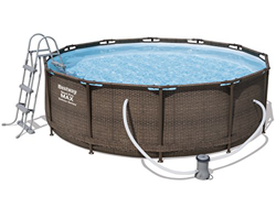 Bestway 56709 piscina fuori terra Piscina con bordi Piscina rotonda 9150 L Marrone en oferta