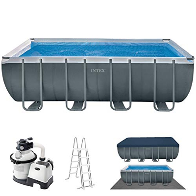18Ft X 9Ft X 52In Ultra Xtr Rectangular Pool Set