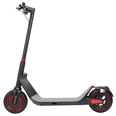 Kugoo G-Max Monopattino Elettrico Pieghevole per Adulto velocità Massima 35 km/h Potente Motore brushless da 500 W Batteria da 10,4 Ah(Nero)