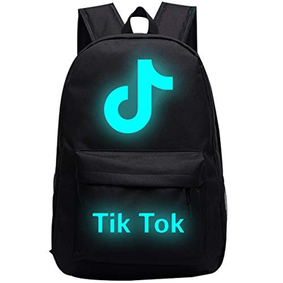Zaino TIK Tok - BAIBEI TIK Tok Zaino casual Zaino per laptop casual zaino moda giovanile,Luminoso