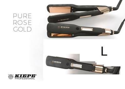 Kiepe Professional Pure Rose Gold Piastra Misura L Display digitale - Lamelle in Titanio 90x38mm en oferta