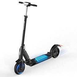 GoZheec Monopattino Elettrico per Adulto, KUGOO S1 Scooter Pieghevole 350W Motore, velocità Massima 30km / h, 8 Pollici Ruota Solida, Freno e Faro per características