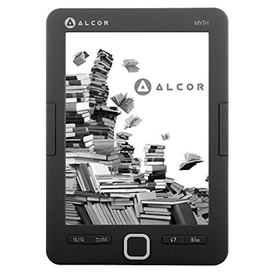 Alcor Myth 5999561502632 - Lettore e-book da 4 GB, colore: Nero