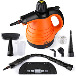 Pulitore Vapore, SIMBR 350ml 1050W Pulitore a Vapore Portatile Multiuso con 9 Accessori per Pulire Bagno,Cucina,Pavimenti, Finestre,Materasso,Seggioli en oferta