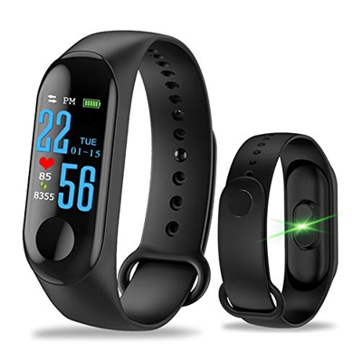 CHEYENNE Braccialetto Fitness Tracker Orologio Cardiofrequenzimetro,M3 GPS Impermeabile IP67 Pressione Sanguigna per Donna Uomo Colore Touch Screen (N