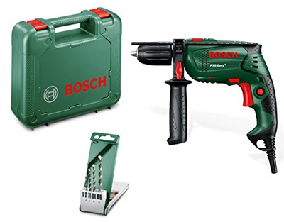 Bosch 060312700E PSB Easy+ Trapano battente avvitatore, 570 W
