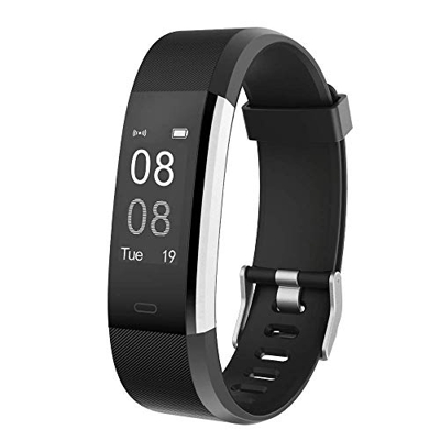 YAMAY Smartwatch Braccialetto Fitness Activity Tracker Smart Watch Android iOS Orologio Cardiofrequenzimetro da Polso Contapassi Calorie Notifiche Spo