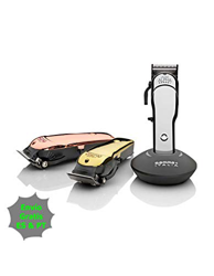 Gamma Piu - Absolute Alpha, Regolacapelli a batteria con 3 custodie intercambiabili en oferta