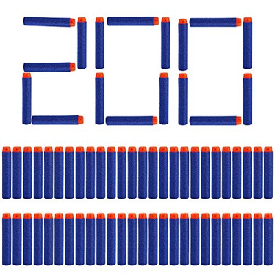 LVHERO 200 Nerf N Strike Elite Blaster Compatibili Dardi Freccette