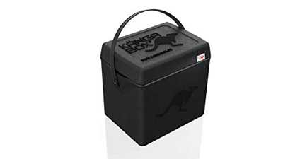 KÄNGABOX Contenitore Isotermico Trasporto Alimenti TRIP 20LT Box Termico con Manico Professionale [Capacità: 20L] Nero [Misure Interne: 300x220x310 mm