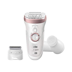 Braun Silk-épil 9 SensoSmart 9/880 Rose Gold, 40 Pinzette, Bianco en oferta