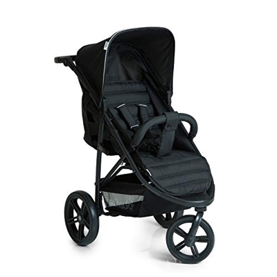 Hauck Rapid 3 Passeggino a 3 Ruote da 0 Mesi a 25 kg, Pieghevole, Compatto, con una Mano, con Posizione Nanna, Maniglione Regolabile in Altezza, Grand
