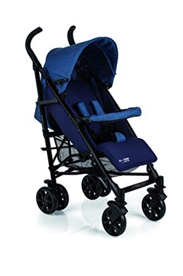 Nurse Hop Passeggino Tipo Ombrello, Telaio in Alluminio, con Capottina Parapioggia, Colore Blue