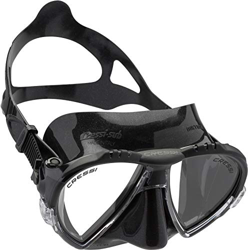 Cressi Matrix - Maschera per Immersioni, Apnea e Snorkeling , Unisex Adulto, Nero, Unica precio