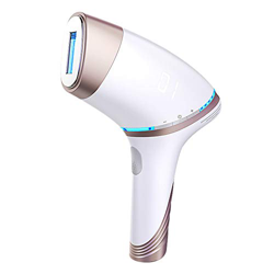Epilatore a Luce pulsata IPL, 999999 Depilazione con Flash Sensazione di Ghiaccio sul Viso Domestico indolore per Corpo, Viso, Braccia, ascelle, Bikin precio