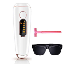 OUNDEAL Epilatore Luce Pulsata IPL, Epilatore Laser con 500.000 Flash, Permanente Del Depilazione Indolore per Viso e Corpo en oferta