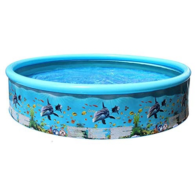 ZARQ Piscina per Bambini, Gonfiabile Piscina Estate Pieghevole Giardino Piscina Famiglia Piscina Interno Esterna Piscina Gonfiabile Bambini