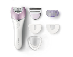 Philips BRE635/00 Satinelle Advanced Epilatore Wet & Dry con Dischi in Ceramica, 5 Accessori precio