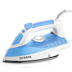 Dcenta Ferro da Stiro a Vapore,Regolabile Erogazione del Vapore 70g/min,25s Riscaldamento Rapido con Potente Antigoccia Spegnimento Autopulente Automa precio