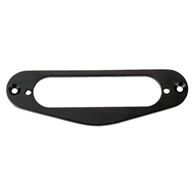 Healifty pickup anelli di montaggio per humbucker pickup single coil in metallo cover frame flat top sostituzione tl chitarra elettrica basso (nero)