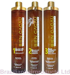 Sistema Brasiliano Bien Cacau Liscianti di Capelli (3 X 1 Litri) en oferta