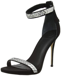 Guess Thadde (Sandal)/Fabric, Scarpe con Cinturino alla Caviglia Donna, Nero 39 EU características