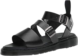 Dr. Martens Gryphon Brando Sandali con cinturino alla caviglia, Donna, Negro, 37 en oferta