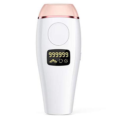 Tesoky Epilatore Luce Pulsata IPL,Viso Corpo Epilatore Donna Laser Depilatore con 5 Livelli di Energia, 2 Modalità e 999,999 Impulsi Luminosi per Asce